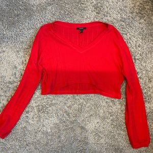 Oversized Cropped Sweater